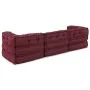 Poufs Modulares 3 pcs Tela Burdeos | Foro24.es | Tu tienda online para hogar, jardín y más Foro24.es