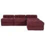 Pouffes Modulares 4 pcs de Tela Borgoña | Foro24.es | Tu tienda online para hogar, jardín y más Foro24.es