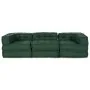 Poufs Modulares 3 pcs Tela Verde | Foro24.es | Tu tienda online para hogar, jardín y más Foro24.es