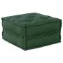 Pouffes Modulares 2 pcs Verde Tela | Foro24.es | Tu tienda online para hogar, jardín y más Foro24.es