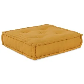 Poufs Modulares 4 pcs Amarillo Tela
