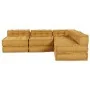 Poufs Modulares 4 pcs Tela Amarilla | Foro24.es | Tu tienda online para hogar, jardín y más Foro24.es