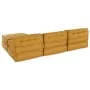Poufs Modulares 4 pcs Amarillo Tela | Foro24.es | Tu tienda online para hogar, jardín y más Foro24.es