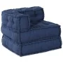 Poufs Modulares de 3 piezas en Tela Índigo by , Cushions for chairs and sofas - Ref: Foro24-3315087, Price: 397,53 €, Discoun...