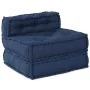Poufs Modulares de 3 piezas en Tela Índigo by , Cushions for chairs and sofas - Ref: Foro24-3315087, Price: 397,53 €, Discoun...