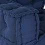 Poufs Módulares - Set de 4 en Tela Índigo | Foro24.es | Tu tienda online para hogar, jardín y más Foro24.es