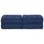 Poufs Modulares 2 pcs Tela Índigo | Foro24.es | Tu tienda online para hogar, jardín y más Foro24.es