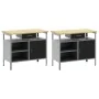 Juego de Banco de Trabajo de 2 Piezas en Acero Negro von , Arbeitstische - Ref: Foro24-3321388, Preis: 353,21 €, Rabatt: %