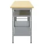Conjunto de Banco de Trabajo de 3 Piezas Gris Acero by , Work tables - Ref: Foro24-3321391, Price: 267,13 €, Discount: %