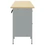 Set de mueble de trabajo y mesa de esquina de 5 piezas negra de madera | Foro24.es | Tu tienda online para hogar, jardín y más Foro24.es