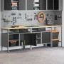 Conjunto de Banco de Trabajo de 3 Piezas en Acero Rojo | Foro24.es | Tu tienda online para hogar, jardín y más Foro24.es