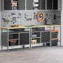 Conjunto de Banco de Trabajo de 3 Piezas en Acero Rojo | Foro24.es | Tu tienda online para hogar, jardín y más Foro24.es