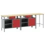Set de Banco de Trabajo de 3 Piezas Acero Negro von , Arbeitstische - Ref: Foro24-3321397, Preis: 408,44 €, Rabatt: %
