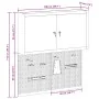 Conjunto de gabinete de herramientas y panel perforado de 3 piezas montado en la pared de metal negro | Foro24.es | Tu tienda online para hogar, jardín y más Foro24.es
