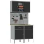 Set de Gabinetes de Trabajo Set de 5 Negro Acero Estándar by , Work tables - Ref: Foro24-3321418, Price: 393,47 €, Discount: %