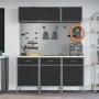 Set de Banco de Trabajo de 8 Piezas - Acero Negro von , Arbeitstische - Ref: Foro24-3321432, Preis: 548,88 €, Rabatt: %