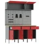 Conjunto de Banco de Trabajo de 8 Piezas en Acero Rojo by , Work tables - Ref: Foro24-3321433, Price: 547,34 €, Discount: %