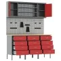 Conjunto de banco de trabajo de 7 piezas en acero rojo von , Arbeitstische - Ref: Foro24-3321437, Preis: 587,56 €, Rabatt: %