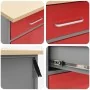 Conjunto de banco de trabajo de 7 piezas en acero rojo von , Arbeitstische - Ref: Foro24-3321437, Preis: 587,56 €, Rabatt: %