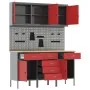 8-piece workbench set Red Steel | Foro24.es | Tu tienda online para hogar, jardín y más Foro24.es