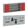 7-teiliges Werkbank-Set aus rotem Stahl von , Arbeitstische - Ref: Foro24-3321443, Preis: 517,71 €, Rabatt: %