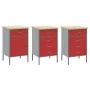 8-Piece Workbench Set in Red Steel | Foro24.es | Tu tienda online para hogar, jardín y más Foro24.es