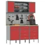 7-piece workbench in red metal | Foro24.es | Tu tienda online para hogar, jardín y más Foro24.es