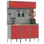 8-piece workbench set in red steel | Foro24.es | Tu tienda online para hogar, jardín y más Foro24.es