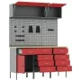 8-piece workbench set in red steel | Foro24.es | Tu tienda online para hogar, jardín y más Foro24.es