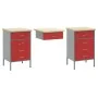 8-piece cabinet and tool panel set in MDF and red metal | Foro24.es | Tu tienda online para hogar, jardín y más Foro24.es