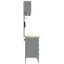 Set of 10 pieces of work cabinet and red MDF and metal peg panel | Foro24.es | Tu tienda online para hogar, jardín y más Foro24.es