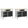 8-Piece Workbench Set in Black Steel | Foro24.es | Tu tienda online para hogar, jardín y más Foro24.es
