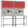 8-Piece Workbench Set Steel Gray | Foro24.es | Tu tienda online para hogar, jardín y más Foro24.es