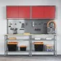 8-Piece Workbench Set Steel Gray | Foro24.es | Tu tienda online para hogar, jardín y más Foro24.es