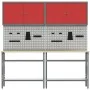 8-Piece Workbench Set Steel Gray | Foro24.es | Tu tienda online para hogar, jardín y más Foro24.es