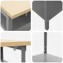 8-piece gray steel workbench set | Foro24.es | Tu tienda online para hogar, jardín y más Foro24.es