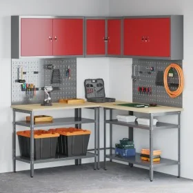 10-piece tool storage table set in composite wood