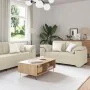 3-piece sofa set with linen cushions | Foro24.es | Tu tienda online para hogar, jardín y más Foro24.es