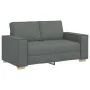 Conjunto de Sofá de 3 Piezas con Cojines en Tela Gris Oscuro de , Sofás - Ref: Foro24-3324610, Precio: 620,66 €, Descuento: %