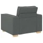 Conjunto de Sofá de 3 Piezas con Cojines en Tela Gris Oscuro de , Sofás - Ref: Foro24-3324610, Precio: 620,66 €, Descuento: %