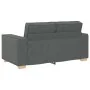 Conjunto de Sofá de 3 Piezas con Cojines en Tela Gris Oscuro de , Sofás - Ref: Foro24-3324610, Precio: 620,66 €, Descuento: %