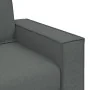 3-teilige Sofagarnitur mit dunkelgrauen Stoffkissen von , Sofas - Ref: Foro24-3324610, Preis: 620,66 €, Rabatt: %