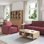 3-piece sofa set with wine red cushions | Foro24.es | Tu tienda online para hogar, jardín y más Foro24.es