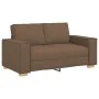 3-piece sofa set with brown fabric cushions | Foro24.es | Tu tienda online para hogar, jardín y más Foro24.es