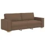 3-piece sofa set with brown fabric cushions | Foro24.es | Tu tienda online para hogar, jardín y más Foro24.es
