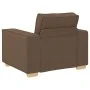 3-piece sofa set with brown fabric cushions | Foro24.es | Tu tienda online para hogar, jardín y más Foro24.es
