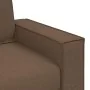 3-piece sofa set with brown fabric cushions | Foro24.es | Tu tienda online para hogar, jardín y más Foro24.es