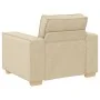 3-piece sofa set with cream fabric cushions | Foro24.es | Tu tienda online para hogar, jardín y más Foro24.es