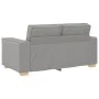 3-Piece Sofa Set with Cloud Grey Fabric Cushions | Foro24.es | Tu tienda online para hogar, jardín y más Foro24.es