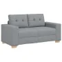 3-Piece Sofa Set with Light Grey Fabric Cushions | Foro24.es | Tu tienda online para hogar, jardín y más Foro24.es